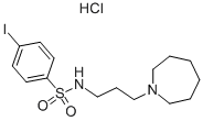 N-(3-azepan-1-yl-propyl)-4-iodo-benzenesulfonamide hydrochloride Structure,864759-52-4Structure