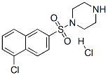 4-(5-Chloro-naphthalene-2-sulfonyl)-piperazine hydrochloride Structure,864759-58-0Structure