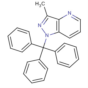 3-Methyl-1-trityl-1h-pyrazolo[4,3-b]pyridine Structure,864775-61-1Structure