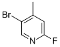 5-Bromo-2-fluoro-4-methylpyridine Structure,864830-16-0Structure