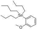 Tributyl(2-methoxyphenyl)stannane Structure,86487-17-4Structure