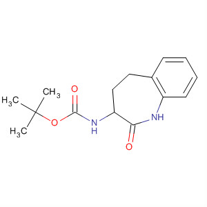 (2-Oxo-2,3,4,5-tetrahydro-1h-benzobazepin-3-yl)-carbamic acid tert-butyl ester Structure,86499-69-6Structure