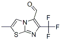 2-Methyl-6-(trifluoromethyl)imidazo[2,1-b]thiazole-5-carbaldehyde Structure,865081-55-6Structure