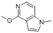 4-Methoxy-1-methyl-1h-pyrrolo[3,2-c]pyridine Structure,86518-06-1Structure