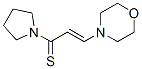 Pyrrolidine, 1-[3-(4-morpholinyl)-1-thioxo-2-propenyl]- (9ci) Structure,865294-11-7Structure