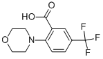 2-Morpholino-5-(trifluoromethyl)benzoic acid Structure,865471-20-1Structure