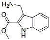 3-Aminomethyl-1H-indole-2-carboxylic acid methyl ester Structure,865660-18-0Structure