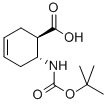 Boc-(+/-)-trans-2-aminocyclohex-4-ene-1-carboxylic acid Structure,865689-24-3Structure