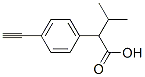 Benzeneacetic acid, 4-ethynyl--alpha--(1-methylethyl)-(9ci) Structure,86579-74-0Structure