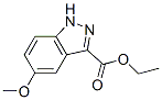 5-Methoxy-1H-indazole-3-carboxylic acid ethyl ester Structure,865887-16-7Structure