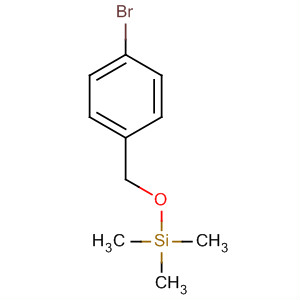 (4-Bromobenzyloxy)trimethylsilane Structure,86605-93-8Structure