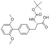 L-2-(boc-amino)-3-(2’,6’-dimethoxybiphenyl-4-yl)propanoic acid Structure,866109-65-1Structure