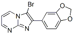 2-Benzo[1,3]dioxol-5-yl-3-bromo-imidazo[1,2-a]pyrimidine Structure,866145-38-2Structure