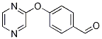 4-(Pyrazin-2-yloxy)benzaldehyde Structure,866156-93-6Structure