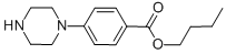 4-(1-Piperazinyl)benzoic acid butyl ester Structure,86620-18-0Structure