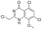 4(1H)-quinazolinone,5,7-dichloro-2-(chloromethyl)-8-methoxy- (9ci) Structure,866244-94-2Structure