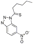 1-(6-Nitrobenzotriazol-1-yl)hexane-1-thione Structure,866251-89-0Structure