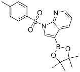 1H-Pyrrolo[2,3-b]pyridine, 1-[(4-methylphenyl)sulfonyl]-3-(4,4,5,5-tetramethyl-1,3,2-dioxaborolan-2-yl)- Structure,866545-91-7Structure