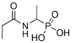 Phosphonic acid,[1-[(1-oxopropyl)amino]ethyl]- (9ci) Structure,866605-59-6Structure