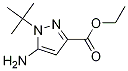 Ethyl 5-amino-1-tert-butyl-1h-pyrazole-3-carboxylate Structure,866838-01-9Structure