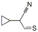 Thiomethyl cyclopropyl acetonitrile Structure,866923-64-0Structure