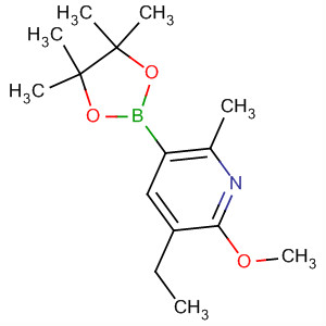 2-Methoxy-3-ethyl-5-(4,4,5,5-tetramethyl-1,3,2-dioxaborolan-2-yl)pyridine Structure,867006-28-8Structure