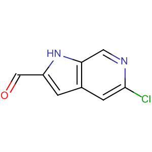 5-Chloro-1h-pyrrolo[2,3-c]pyridine-2-carboxaldehyde Structure,867036-45-1Structure