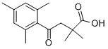 2,2-Dimethyl-4-oxo-4-(2,4,6-trimethylphenyl)butyric acid Structure,867130-04-9Structure