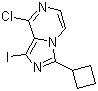 8-Chloro-3-cyclobutyl-1-iodo-imidazo[1,5-a]pyrazine Structure,867165-15-9Structure