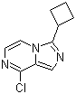 8-Chloro-3-cyclobutyl-imidazo[1,5-a]pyrazine Structure,867166-09-4Structure