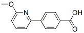 4-(6-Methoxypyridin-2-yl)benzoic acid Structure,867256-80-2Structure