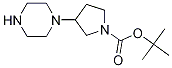 Tert-butyl 3-(piperazin-1-yl)pyrrolidine 1-carboxylate Structure,867265-71-2Structure