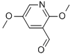 2,5-Dimethoxynicotinaldehyde Structure,867267-26-3Structure