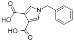 1-Benzyl-1h-pyrrole-3,4-dicarboxylicacid Structure,86731-90-0Structure