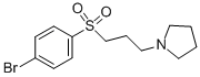 1-(3-Bromophenylsulfonyl)pyrrolidine Structure,867333-33-3Structure