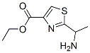 4-Thiazolecarboxylicacid,2-(1-aminoethyl)-,ethylester(9ci) Structure,867340-42-9Structure