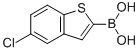 (5-Chlorobenzo[b]thiophen-2-yl)boronic acid Structure,867381-22-4Structure