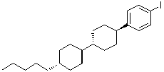 Trans-4 trans-4-pentylcyclohexyl)cyclohexyl〕iodobenzene Structure,86761-25-3Structure