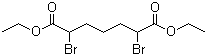 Diethyl 2,6-dibromoheptanedioate Structure,868-68-8Structure