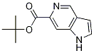 1H-pyrrolo[3,2-c]pyridine-6-carboxylic acid tert-butyl ester Structure,868171-72-6Structure