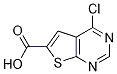 4-Chlorothieno[2,3-d]pyrimidine-6-carboxylic acid Structure,86825-96-9Structure