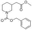 1-N-Cbz-3-Methoxycarbonylmethyl-piperidine Structure,86827-08-9Structure