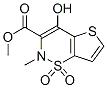 Methyl 4-hydroxy-2-methyl-2H-thieno[2,3-e][1,2]-thiazine-3-carboxylate 1,1-dioxide Structure,868393-66-2Structure