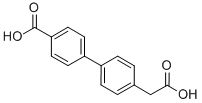 4-(Carboxymethyl)-[1,1-biphenyl]-4-carboxylicacid Structure,868394-59-6Structure