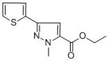 Ethyl 1-methyl-3-thien-2-yl-1H-pyrazole-5-carboxylate Structure,868755-61-7Structure