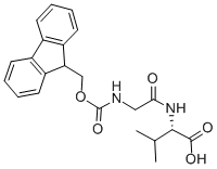 Fmoc-gly-val-oh Structure,86895-14-9Structure