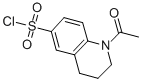 1-Acetyl-1,2,3,4-tetrahydro-quinoline-6-sulfonyl chloride Structure,868964-04-9Structure