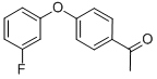 1-[4-(3-Fluoro-phenoxy)-phenyl]-ethanone Structure,86897-02-1Structure