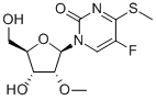 5-Fluoro-2’-o-methyl-4-(methylthio)pyrimidin-2-one Structure,869222-67-3Structure