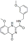 2-Quinazolinecarboxamide,1,4-dihydro-8-methoxy-n-[(3-methoxyphenyl)methyl]-4-oxo- (9ci) Structure,869294-79-1Structure